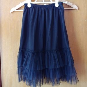 OZ COLLECTION skirt with tulle hem